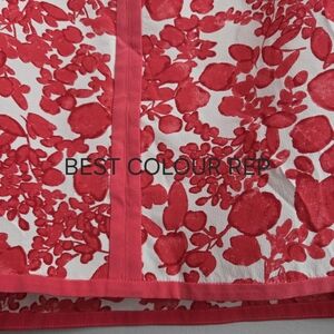 100%SILK Tory Burch Split Neck Blouse Short Sleeve T Shirt Fun Tunic EUC S/M 8